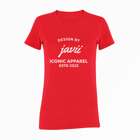 Image of Design By Javii Iconic Apparel Logo Women’s tee