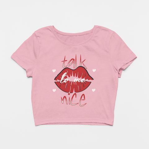 Image of Design By Javii Heavy Confidence Women’s Crop Tee