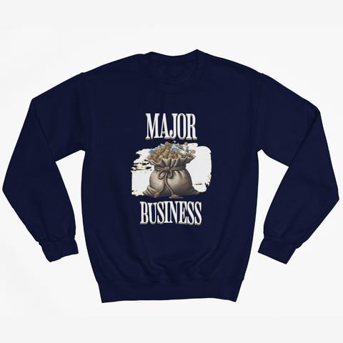 Image of Design By Javii Major Bag Business Sweatshirt