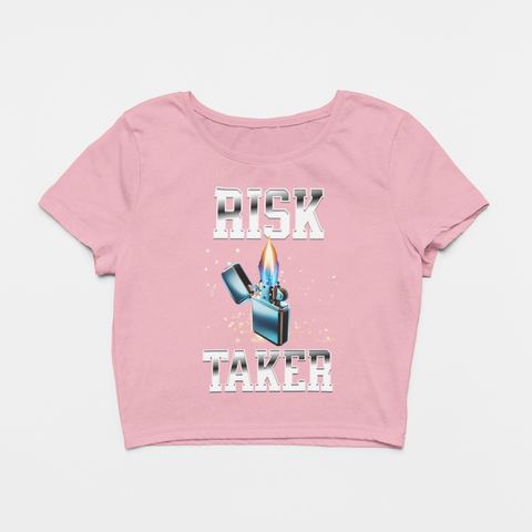 Image of Design By Javii Risk Taker Women’s Crop Tee