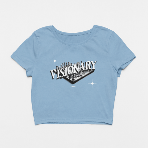 Image of Design By Javii Visionary Women’s Crop Tee