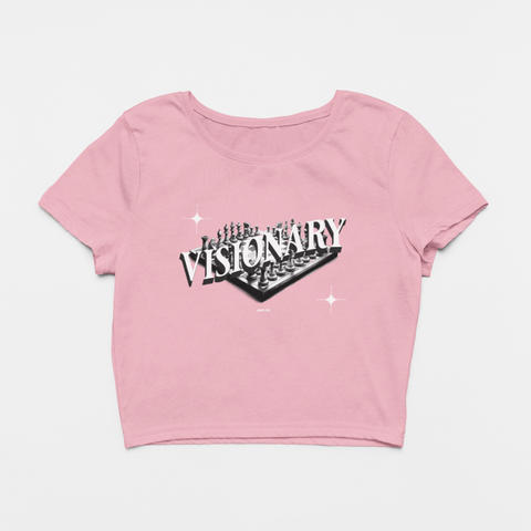Image of Design By Javii Visionary Women’s Crop Tee