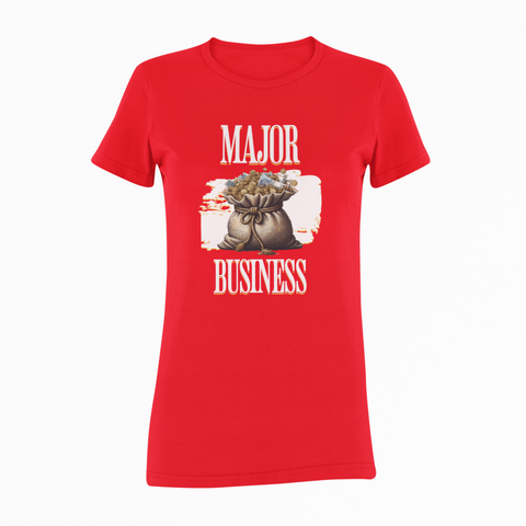 Image of Design By Javii Major Bag Business Women’s tee