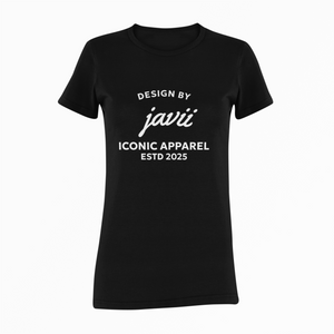 Design By Javii Iconic Apparel Logo Women’s tee