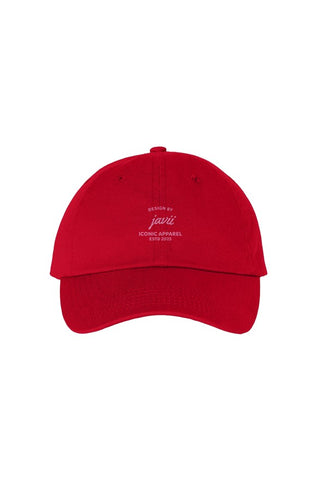 Image of Pink Iconic apparel Dad Hat