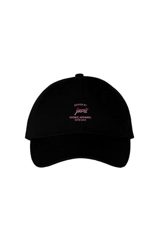 Image of Pink Iconic apparel Dad Hat
