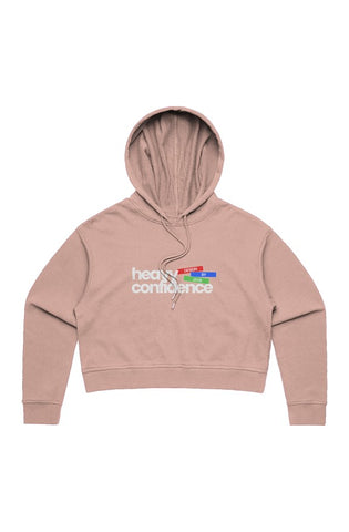 Image of Design By Javii Heavy Confidence Crop Hoodie