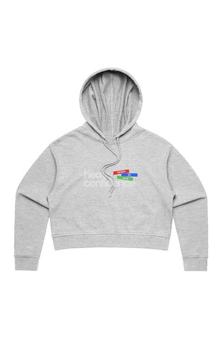 Image of Design By Javii Heavy Confidence Crop Hoodie