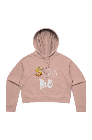 Image of Design By Javii Money Loves Me Crop Hoodie