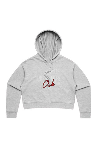 Image of Design By Javii Entrepreneurs Only Club Crop Hoodie