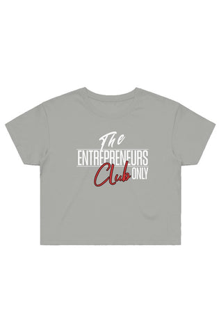 Image of Women's entrepreneurs only club Crop Tee