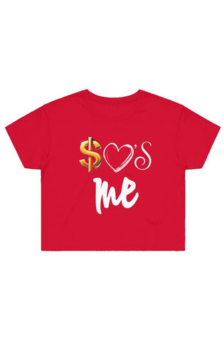 Image of Women's money loves me Crop Tee
