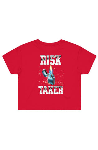 Image of Women's risk taker Crop Tee
