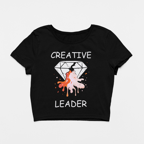 Image of Design By Javii Creative Leader Women’s Crop Tee