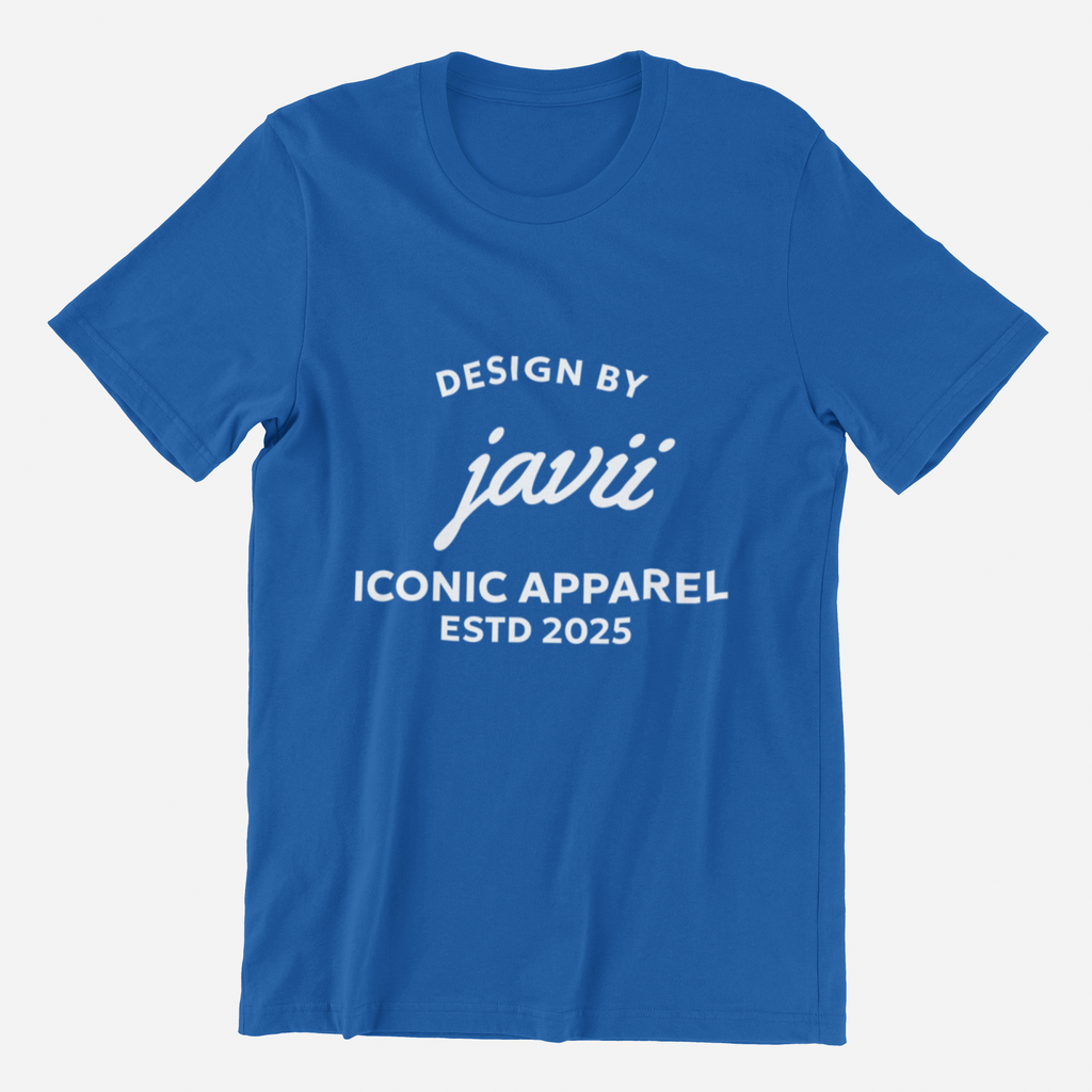 Design By Javii Iconic Apparel Logo Men's T-Shirt