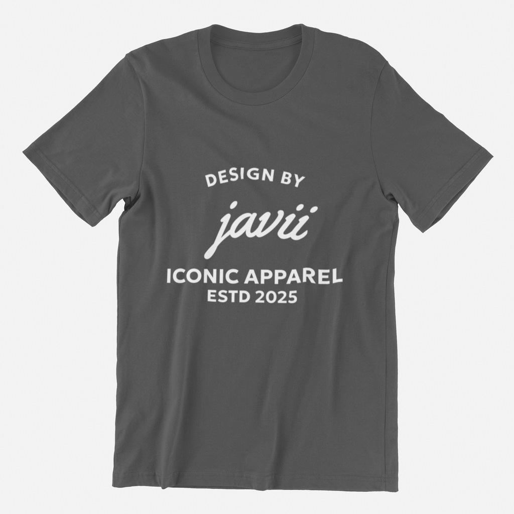 Design By Javii Iconic Apparel Logo Men's T-Shirt