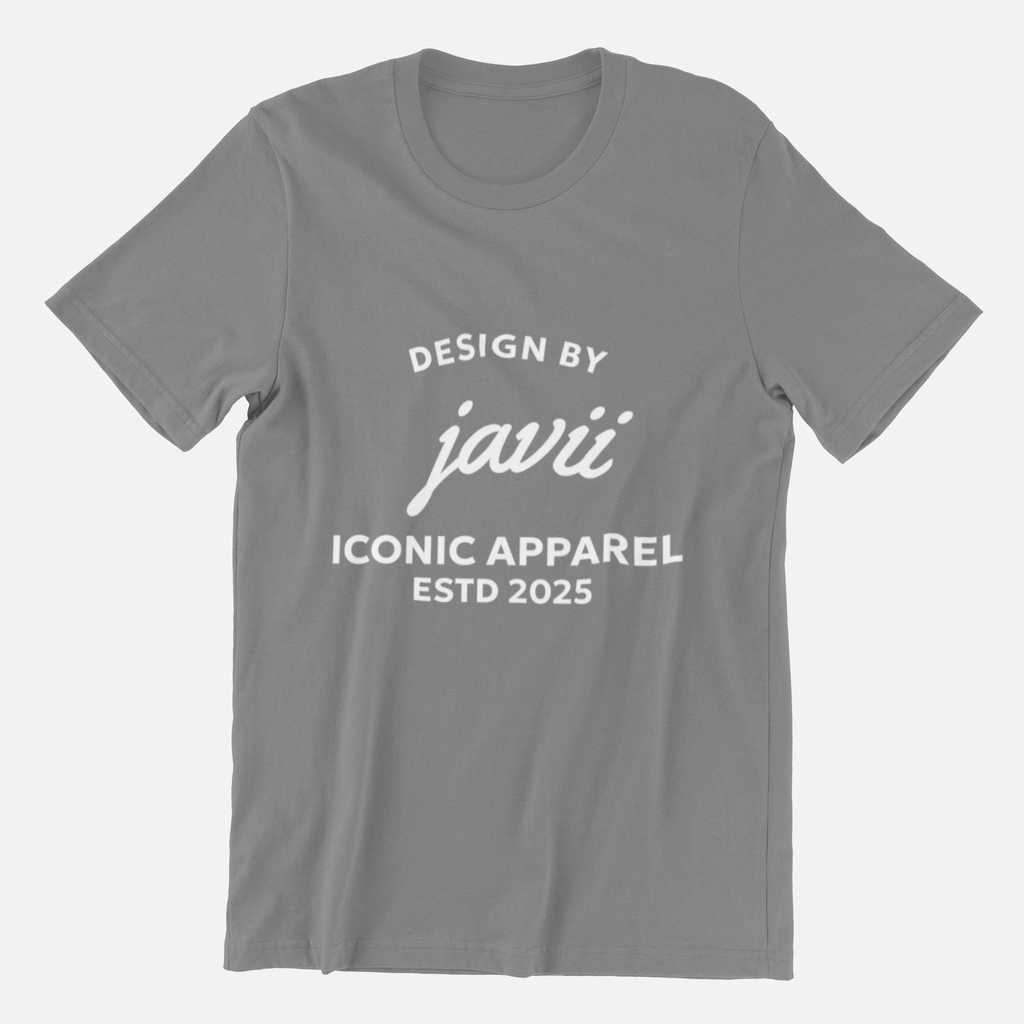 Design By Javii Iconic Apparel Logo Men's T-Shirt