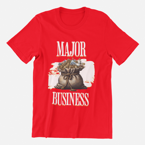 Image of Design By Javii Major Bag Business Men's T-Shirt