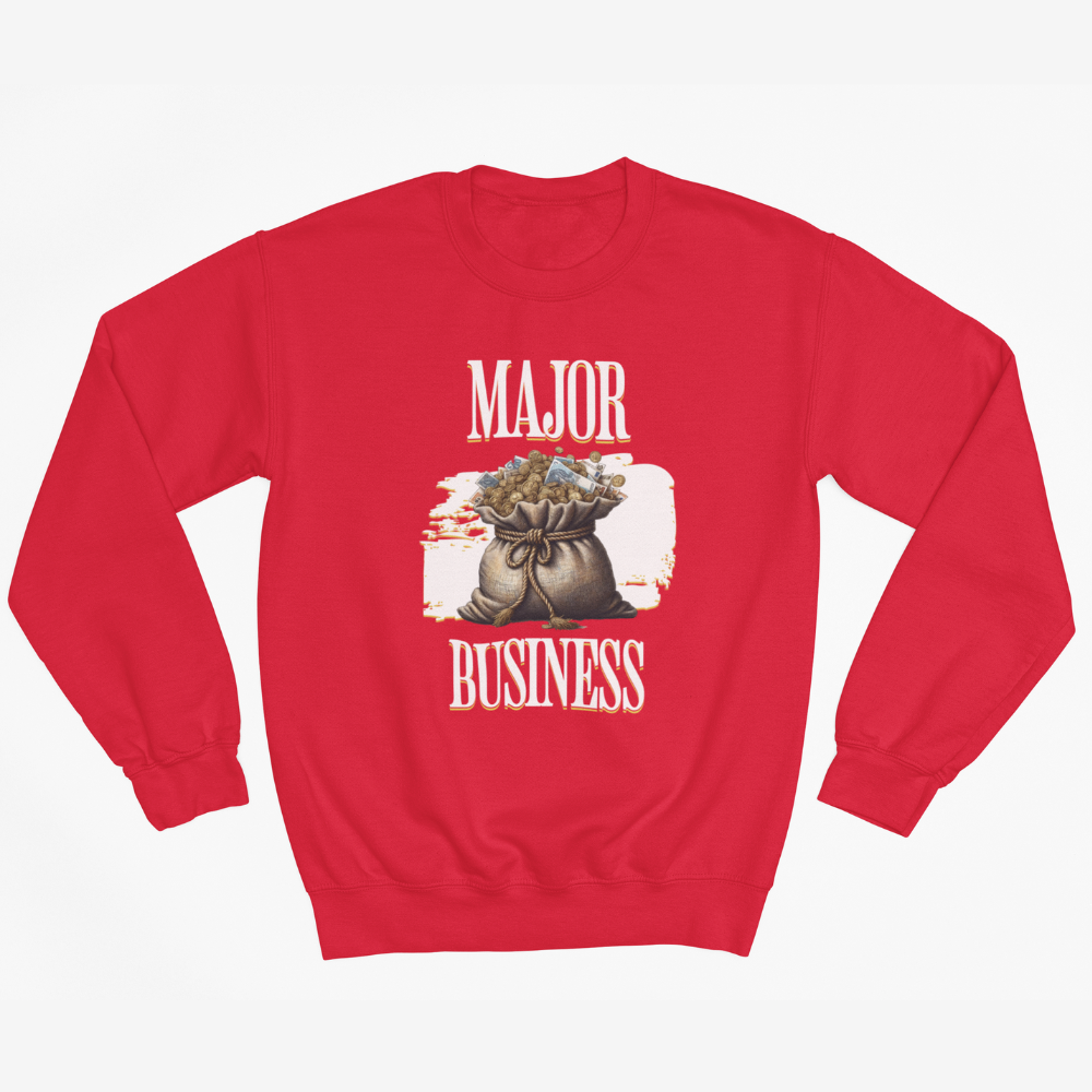 Design By Javii Major Bag Business Sweatshirt